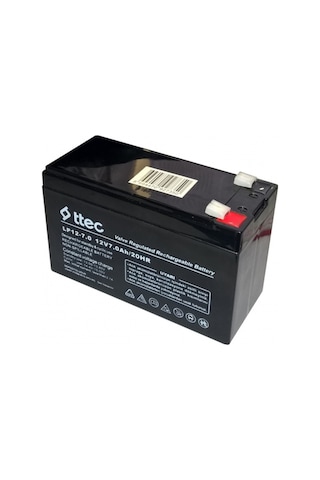Ttec 12 Volt 7a Akü -12v 7 Ah Kuru Akü