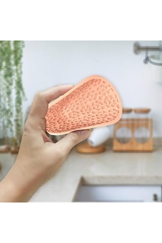 Şarap Kırmızısı Desenli Silikon Bardak Altlığı Isı Yalıtımlı Yeniden Kullanılabilir Vintage Yuvarlak Soft Bardak Altlığı Kırmızı