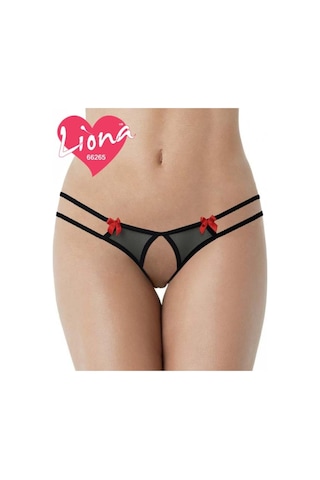 Liona Bayan Kadın Siyah Seksi Fantazi Erotik Iç Giyim Çamaşırı