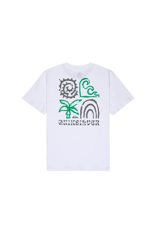 Quiksilver Tap In Erkek Tişört Eqyzt08307-qk.wbb0 Beyaz