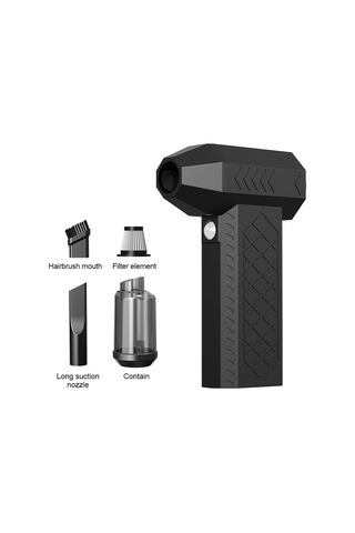 Xuweiwei Beyaz Taşınabilir Turbo Fan Yüksek Hızlı El Tipi Drifter Pil İle Usb Şarj Edilebilir Çok Fonksiyonlu