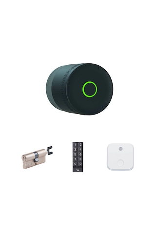 Yale Linus L2 Lite Akıllı Kilit Seti Linus, Barel Tuş Takımı Ve Wi-fi Köprüsü Siyah