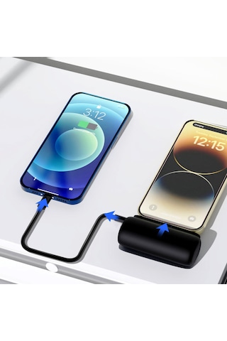 Powerbank 5000 Mah Taşınabilir Şarj Cihazı Pb-430 Siyah