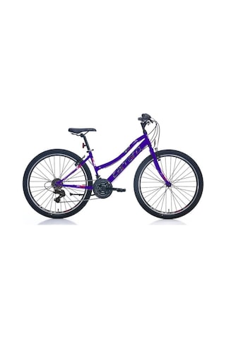 Carraro Speed 262 V 26"jant 41 Cm Kadro 21 Vites Kadın Bisikleti Eflatun Beyaz Mor