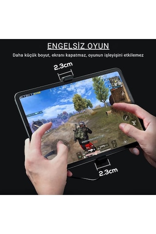 Polham Rgb Işıklı Isı Göstergeli Tablet Ve Telefon Uyumlu 7000rpm Ultra Güçlü Soğutucu Fan, Ultra Sessiz