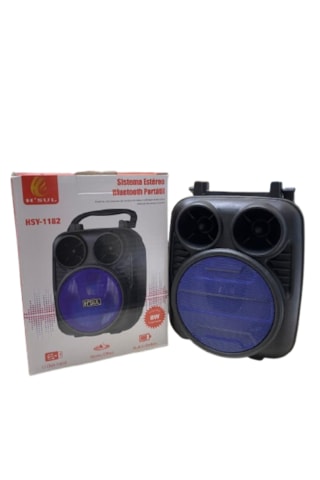 Hsul Hsy-1182 Bluetoothlu Renkli Led Işıklı Mini Hoparlör