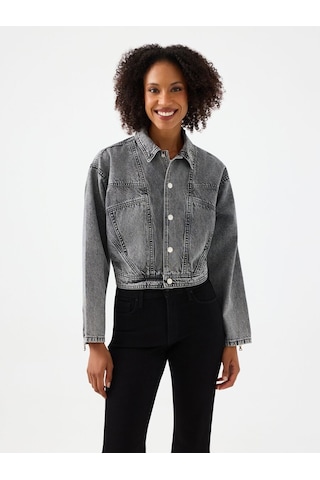LOFT Regular Fit Kadın Ceket Lf2041782 Q1.v1 Denim