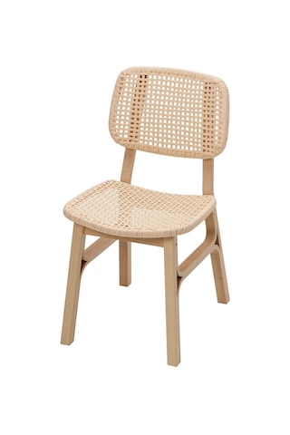 Voxlöv Ahşap Sandalye, Bambu Meridyendukkan El Dokuması Bambu 1adet