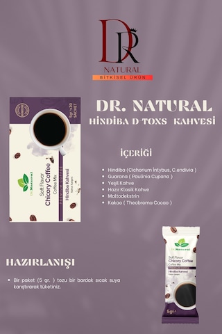 Dr. Natural Hindiba Kahvesi  Diyet Kahve 3'lü 30 x 5 G