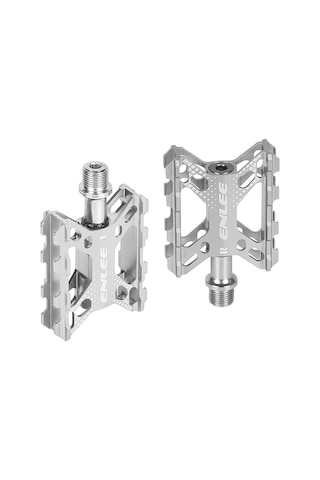 Enlee-katlanır Bisiklet Pedallar Alüminyum Alaşım Düz Bisiklet Y16574s