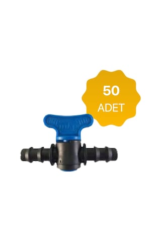 Damlama Sulama Kurtağzı Mini Vana - 16X16Mm (50 Adet) Damlama Sulama Kurtağzı Mini Vana - 16X16Mm (50 Adet)