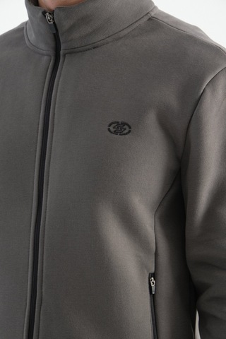 Shooter Sportswear Shooter Deluxe Kışlık Erkek Eşofman Takımı Dikiş Detaylı Regular Kalıp Füme