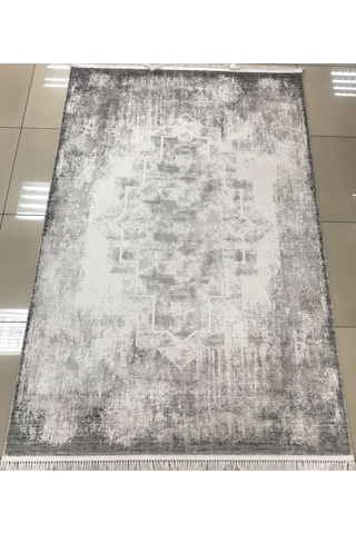 Merinos Halı Elegance 74429 096 Serisi Akrilik Salon Oturma Yatak Odası Halısı Gri - Krem