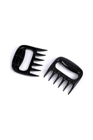 Besthome1 Kahverengi Abs Şarj Edilmez Bbq Et Shredder Pençeleri - Mutfak Ve Barbekü İçin, 2 Adet Çok Renkli Çok Renkli