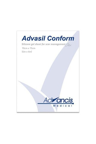 Advasil Conform 10Cm x 15Cm Silikon Jel Tabaka Skar – Keloid