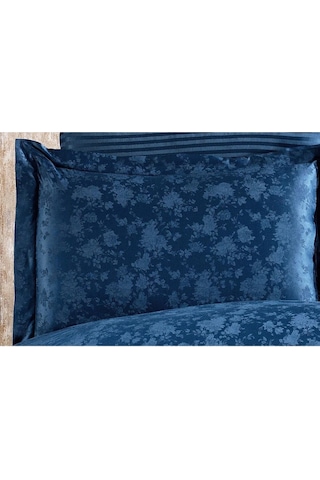 Rita Bambu Jakar Kumaş Indigo Ikili Oksford 60x80 Cm Yastık Kılıfı-1333 Çok Renkli