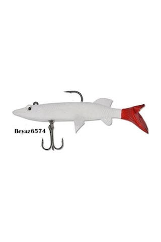 Powerex Realistic Pike Turna Silikon Yapay Yem Kendinden Zokalı 10cm. 18gr.