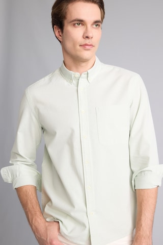 Defacto %100 Pamuk Regular Fit Polo Yaka Oxford Basic Uzun Kollu Gömlek A8028ax26autr368 Turkuaz-tr368