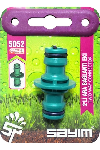 Hortum Çift Taraflı Jak Adaptörü Otomatik Ara Bağlantı Eki