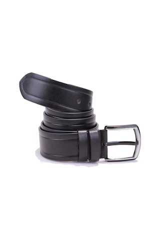 Dagoster DMK26-454 Siyah 4.5 CM Suni Deri Erkek Kemer Siyah