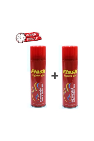Çakmak Gazı Flash 270 Ml 2 Adet