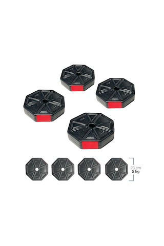 Tan Spor 20 Kg Dambıl Halter Ağırlık Plakası 4 x 5 KG