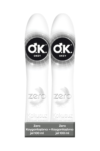 Okey Zero Kayganlaştırıcı Jel 2 x 100 ML