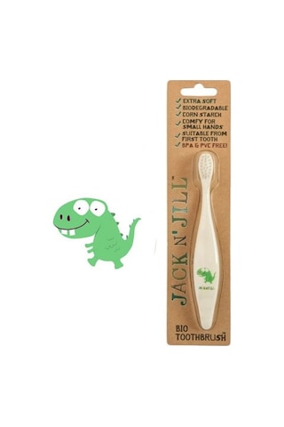 Jack N'Jill Dino Çocuklar İçin Diş Fırçası Extra Soft