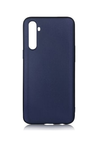 Realme 6 Pro Kılıf Esnek Yapılı İnce Slim Silikon Kapak Ryc/premier Lacivert