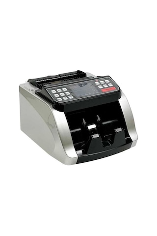 Plus Silver Tl Euro Kağıt Para Sayma Makinesi - Gri / Siyah Renk