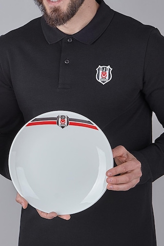 Neva N3431 Beşiktaş Lisanslı Arma Logo 2'li Pasta Tabağı-Bjk