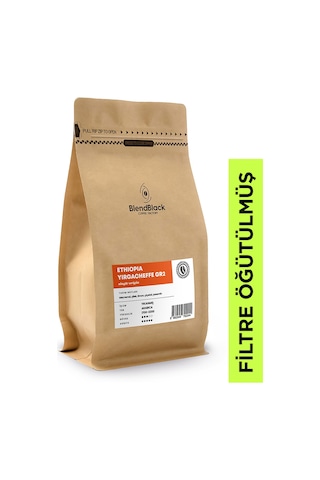Blendblack Ethiopia Yirgacheffe Gr2 Filtre Kahve 250 G Öğütülmüş Single Origin