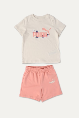 Puma Erkek Çocuk Eşofman Takım 68628687 Beyaz