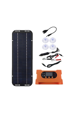 Suntek Rv Marine Karavan Için Kontrol Aksesuarlarıyla Turuncu