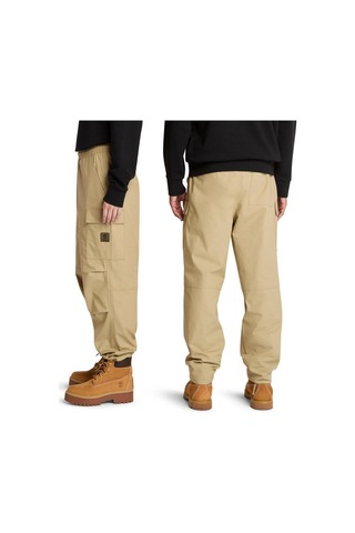 Timberland Woven Badge Ripstop Cargo Pant Lemon Pepper Tb0a656fdh41-4943 Bej