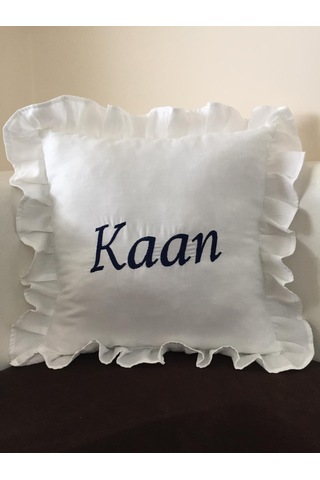 İsme Özel Nakışlı Bebek Takı Yastığı, Nakışlı Yastık