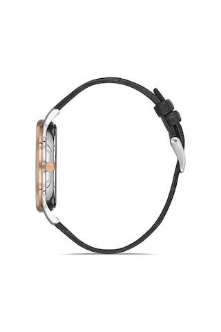 Hislon Kahverengi Deri Kordon Erkek Kol Saati Cl120t-02br Rose Gold