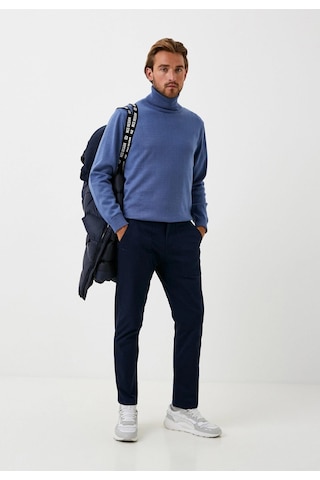 Erkek Şişme Mont Lacivert Kapüşonlu Termo Dolumlu Ve Iç Astarlı 6 Cep Dik Yaka Mont Ncs Jeans 4994-Lacivert