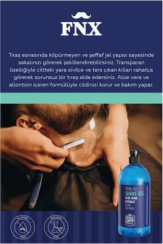 Fnx Barber Tiras Jeli 950 Ml