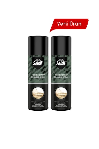 2x Silikon Sprey 500 Ml 1 adet