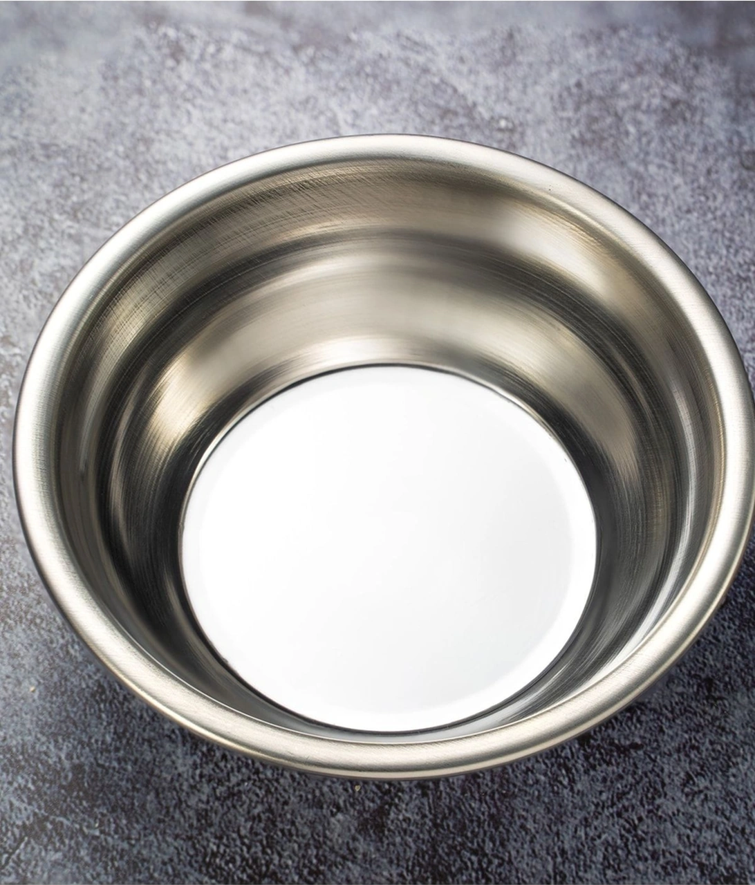 Paslanmaz Çelik Mama Kabı, Kedi,köpek Evcil Hayvan Mama Kap No.1