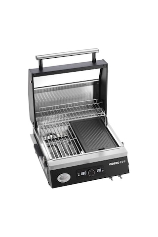 Rösle Videro E2-p Taşınabilir Elektrikli Barbekü 25582 Gümüş