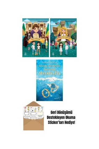 Efes Perileri Efsanevi Yerler Serisi 3 + Göbeklitepe Perileri Efsanevi Yerler Serisi 2 + Sana Sevgim Bitmiş Mustafa