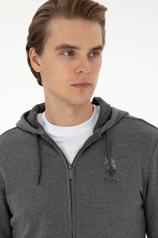 U.s. Polo Assn. Erkek Antrasit Melanj Hırka Örme 50293447-vr081 Antrasit Melanj