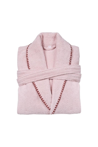 Doqu Home Harmony Seren Bornoz L/xl - 120 Cm - Pudra Pembe
