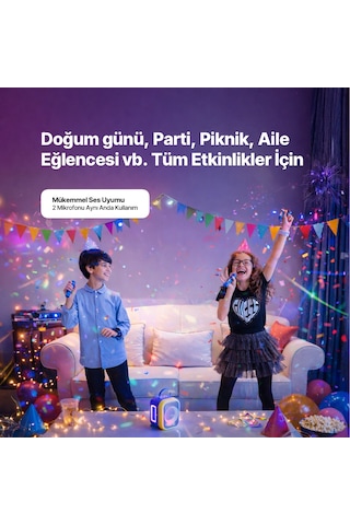 Ttec Vocalmate Taşınabilir Kablosuz Çocuk Karaoke Seti - 2bh18