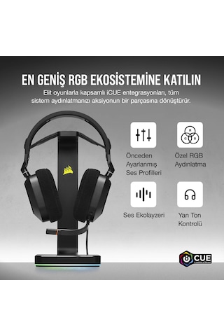 Corsair HS80 CA-9011237-EU RGB Oyuncu Kulaklığı