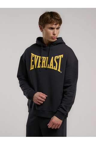 Everlast Ever Classics Comfort Füme Kapüşonlu Erkek Sweatshirt Füme