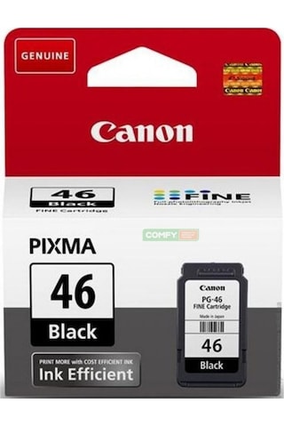 Canon Pg 46 Siyah Kartuş Canon Pg 46 Siyah Kartuş
