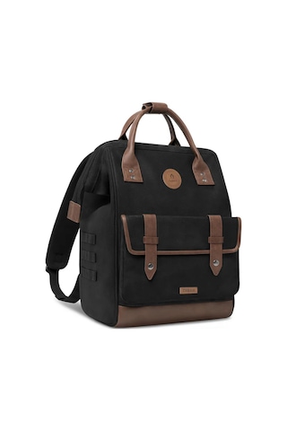 Cabaia Adventurer Waxed Cotton Trogır Medium Sırt Çantası Black